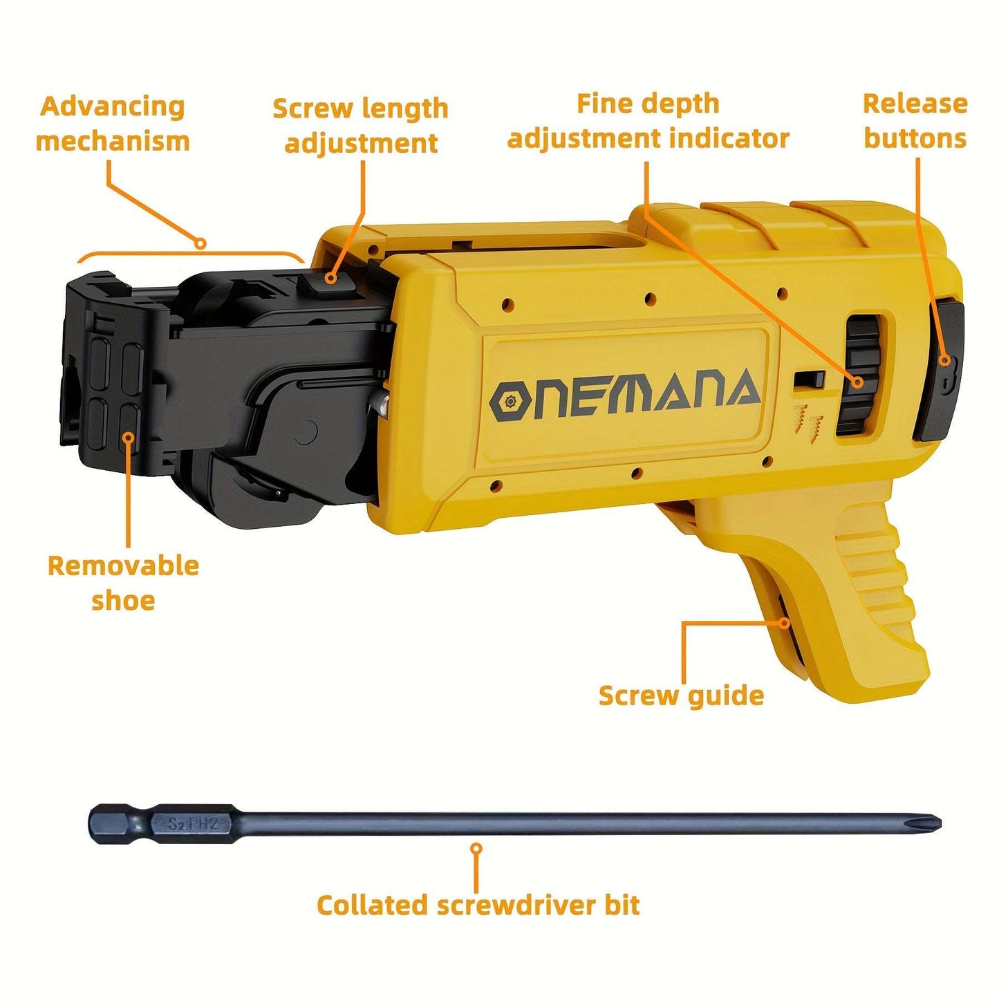 MAXXT Collated Screw Gun Attachment