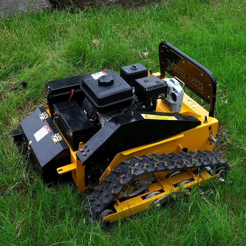 Customized TZ550S Factory price smart 24V 225cc remote lawn mower Flail Mower for sale