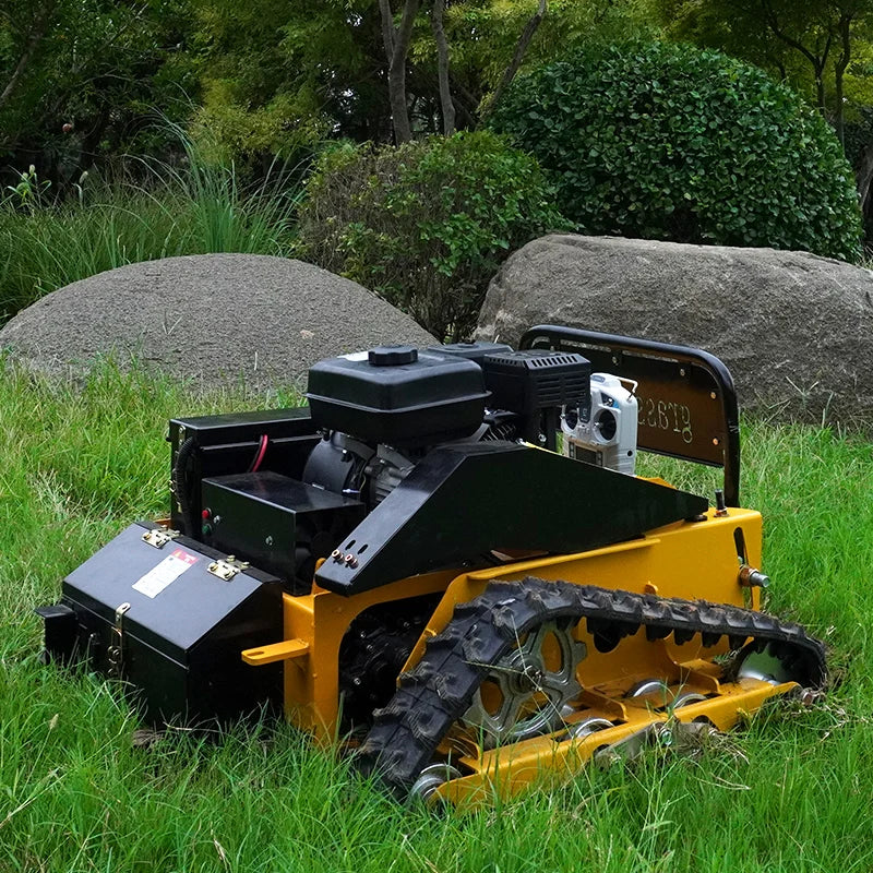 Customized TZ550S Factory price smart 24V 225cc remote lawn mower Flail Mower for sale