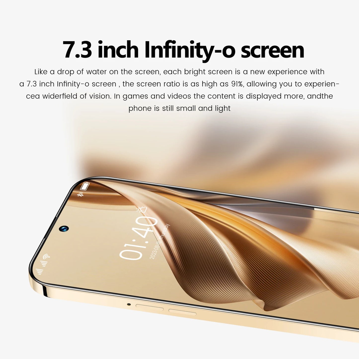 2025 Reno10 Pro+ Smartphone 7.3inch Full Screen 4G/5G Cell Phone 16TB+1TB 7800mAh Mobile Phones 108MP Global Version Celulares