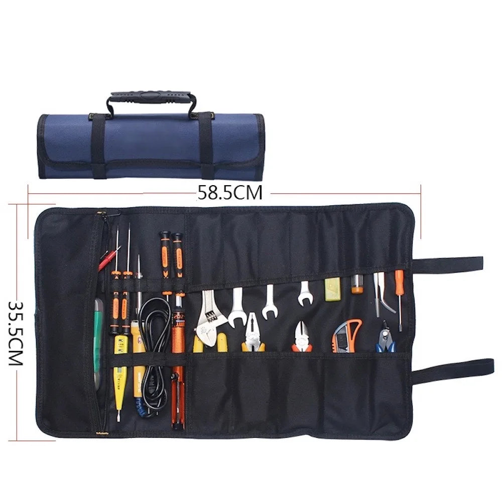 Waist Tool Pack Ample Storage for Electricians Carpenters Contractors Technicians Multiple Pockets Efficient Tool Organization