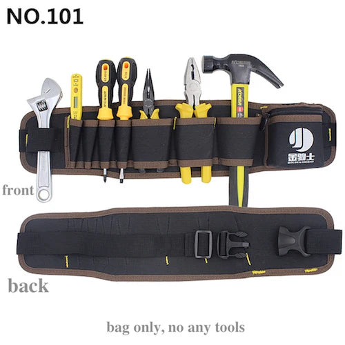 Waist Tool Pack Ample Storage for Electricians Carpenters Contractors Technicians Multiple Pockets Efficient Tool Organization