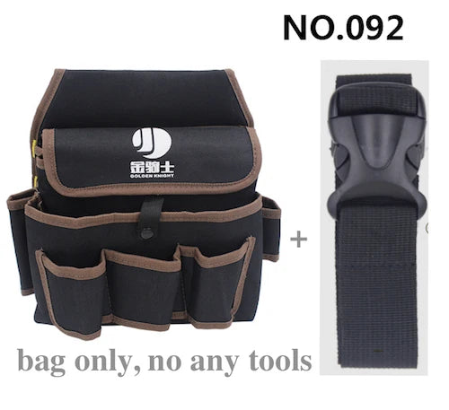 Waist Tool Pack Ample Storage for Electricians Carpenters Contractors Technicians Multiple Pockets Efficient Tool Organization