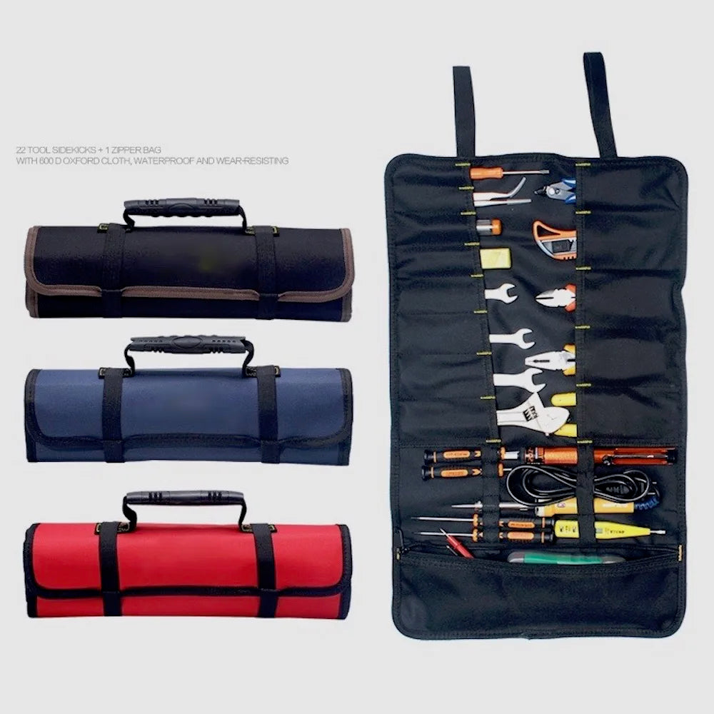 Waist Tool Pack Ample Storage for Electricians Carpenters Contractors Technicians Multiple Pockets Efficient Tool Organization