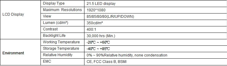 Aotesier 24 inch Core i7 processor office desktop computer pc price 8GB Ram SSD hard drive Win10 computer  all in one  pc