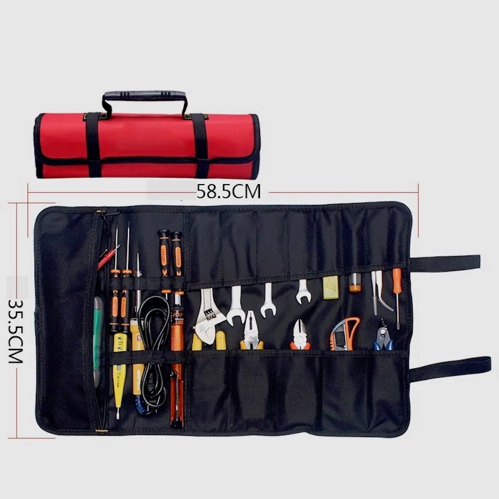 Waist Tool Pack Ample Storage for Electricians Carpenters Contractors Technicians Multiple Pockets Efficient Tool Organization