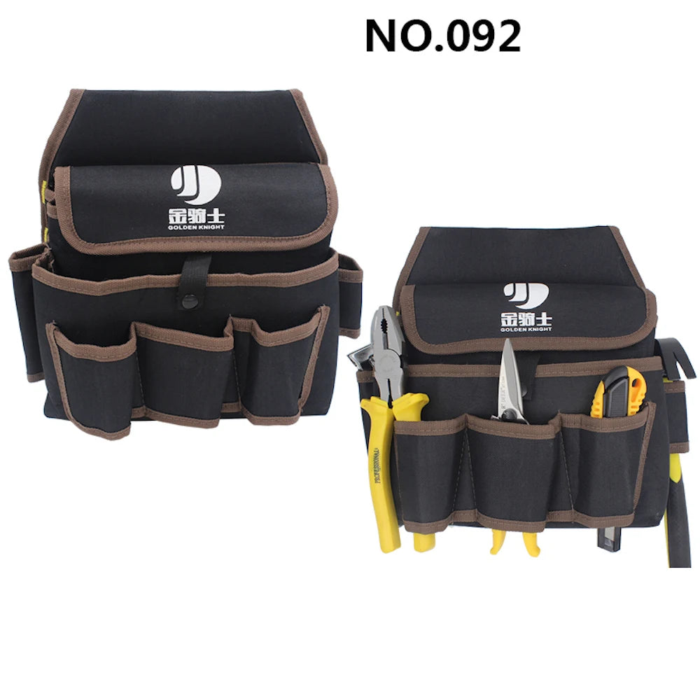 Waist Tool Pack Ample Storage for Electricians Carpenters Contractors Technicians Multiple Pockets Efficient Tool Organization