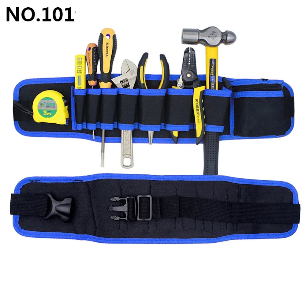 Waist Tool Pack Ample Storage for Electricians Carpenters Contractors Technicians Multiple Pockets Efficient Tool Organization