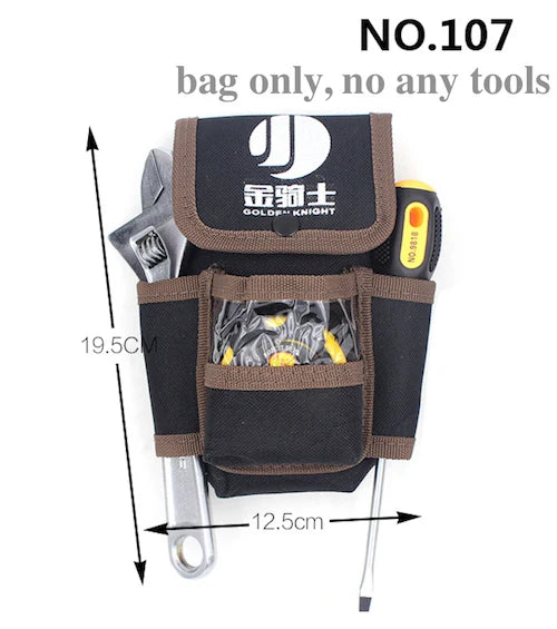 Waist Tool Pack Ample Storage for Electricians Carpenters Contractors Technicians Multiple Pockets Efficient Tool Organization