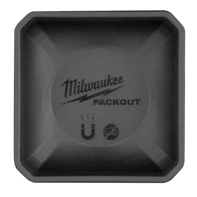 Milwaukee PACKOUT 48-22-8070 Magnetic Bin Hang Organize Storage Tool Box Tool Accessories Small Items Magnetic Dish