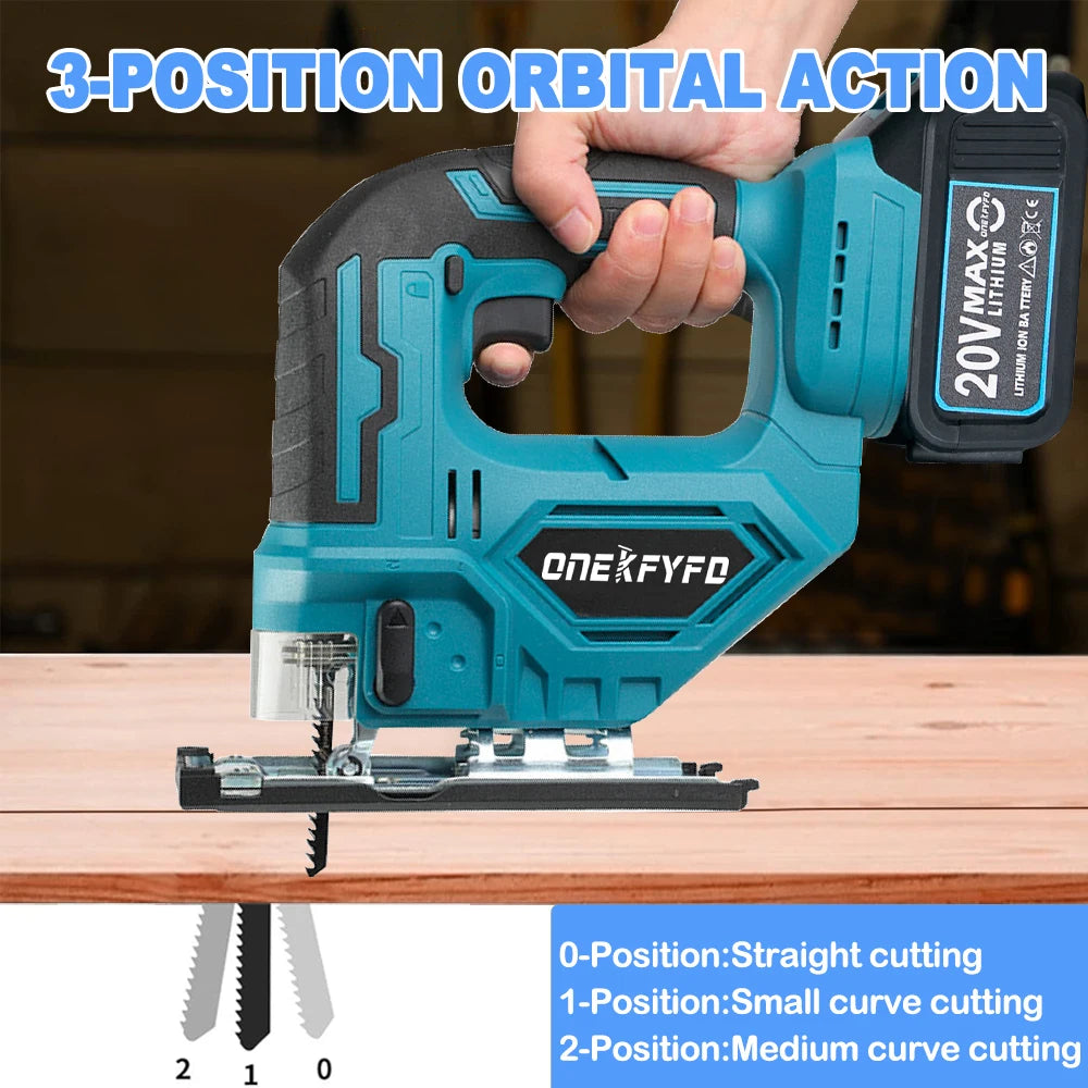 4 IN1 Power Tools Sets Brushless Cordless Angle Grinder  Electric Impact Hammer Drill Jigsaw Screwdriver for Makita 18V Battery