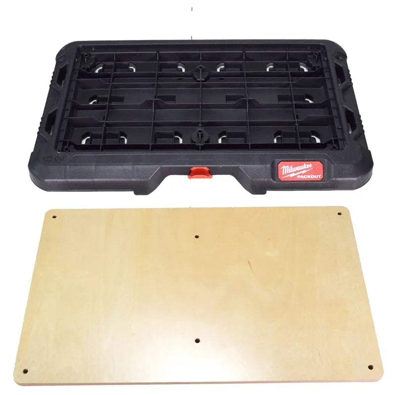 Milwaukee 48-22-8488 PACKOUT Customizable Durable Workbench Installation Surface Flat Workbench Tool Board