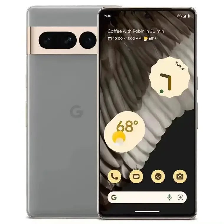 Google Pixel 7 pro  5G 6.7Inch LTPO AMOLED 120Hz Screen Google Tensor 30W Super Charge 5003mAh Battery OTG used phone