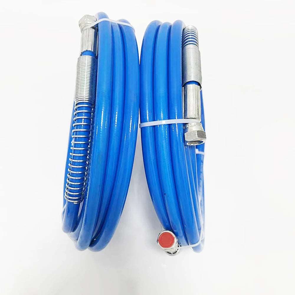 Premium 1/4 Airless Paint Spray Hose - High Pressure Flexible Fiber Nylon Tube