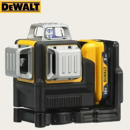 Dewalt DW089LG 3 Sides*360 12 Lines Laser Level Horizontal Green Light tool Meter Outdoor Degree Vertical 12V Battery