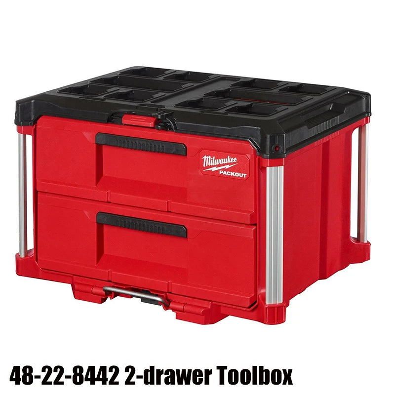 Milwaukee PACKOUT Stackable Drawer Tool Box 48-22-8442 48-22-8443 48-22-8444 48-22-8447 Heavy Storage Case Tool Accessories