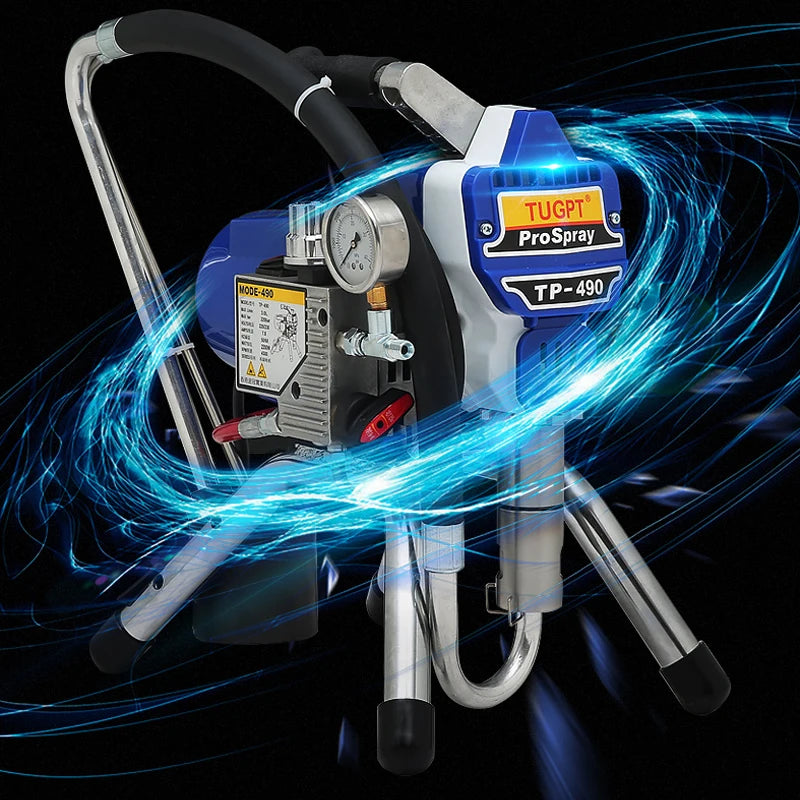 TP-490e High-pressure airless spraying machine Professional Airless Spray Gun Airless Paint Sprayer  painting machine tool