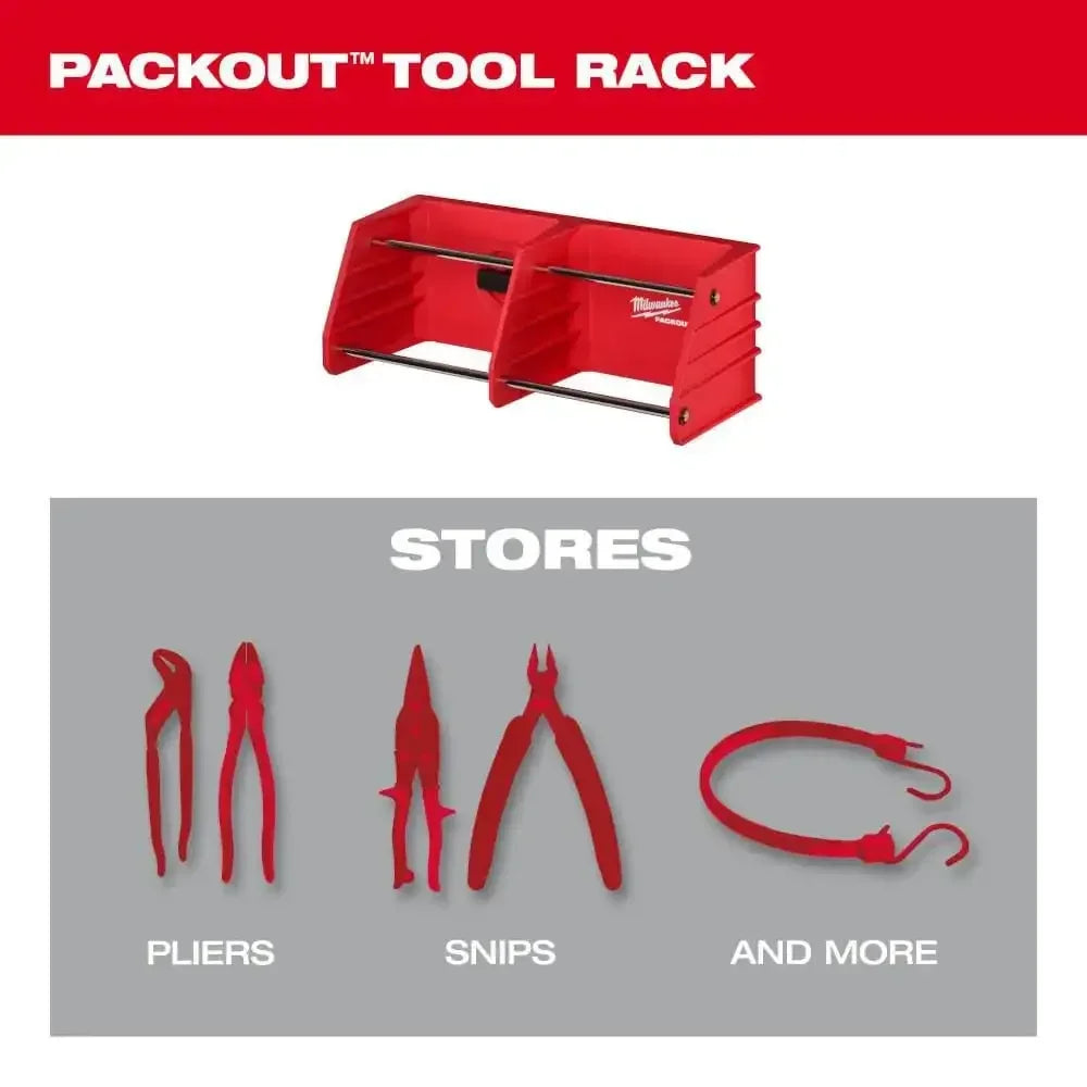 Milwaukee PACKOUT™ Tool Rack Power Tool Accessories MILWAUKEE Tools 48-22-8340