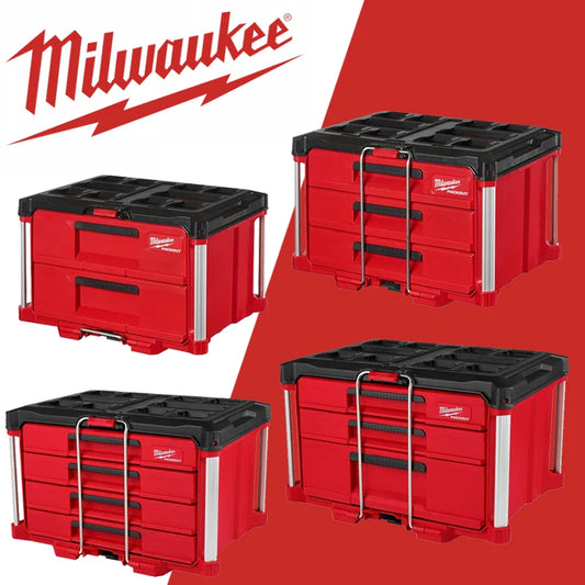 Milwaukee Tool Box PACKOUT Stackable 48-22-8442 48-22-8443 48-22-8444 48-22-8447 Super Large Capacity Storage Tool Drawer Box