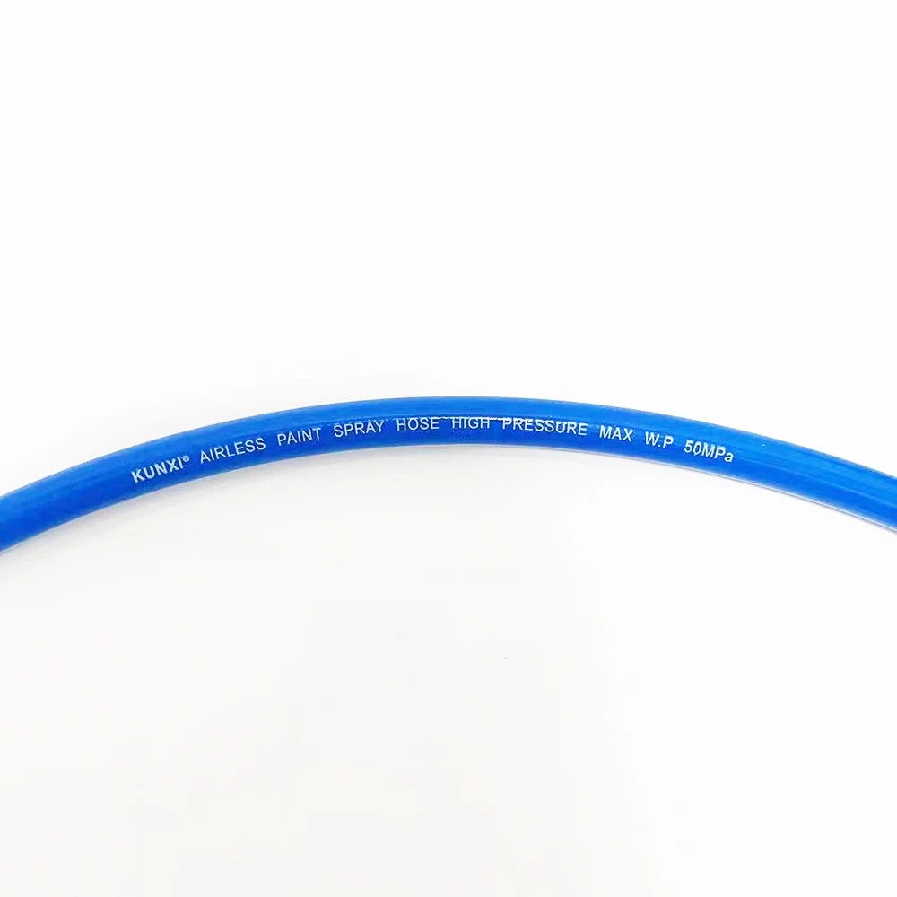 Premium 1/4 Airless Paint Spray Hose - High Pressure Flexible Fiber Nylon Tube