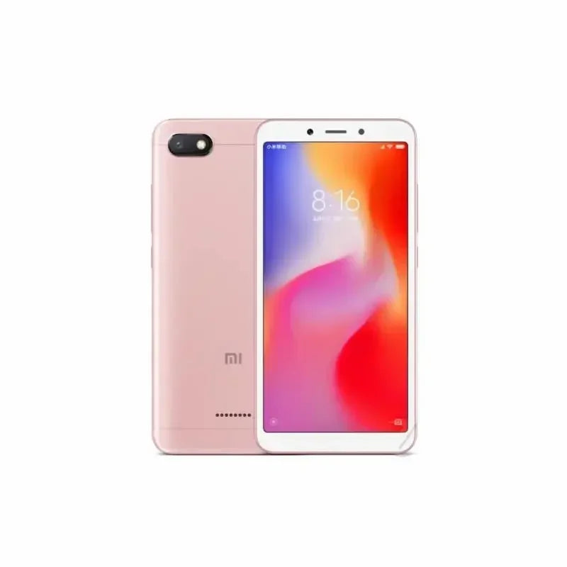 Original Xiaomi Redmi 6A 3GB 32GB Smartphone Wholesale Xiaomi Mobile Phones Unlocked Android Google Play Global Frimware