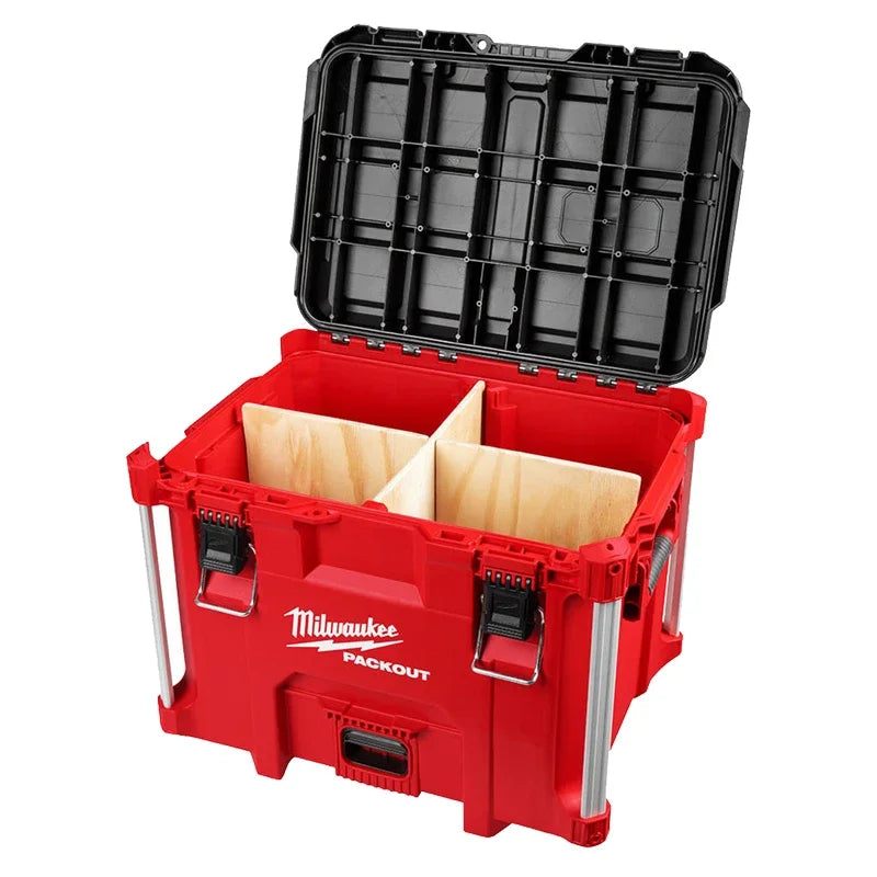 Milwaukee 48-22-8429 PACKOUT 22" Portable Durable Storage Modular XL Tool Box Organizer Heavy-Duty Large Tool Box