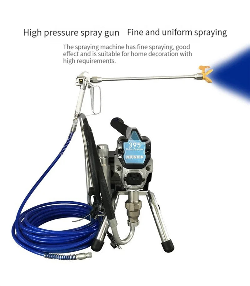 Professional High Pressure Wall Airless Sprayer Smart Spraying Machine Painting Tools Airless Paint Sprayer