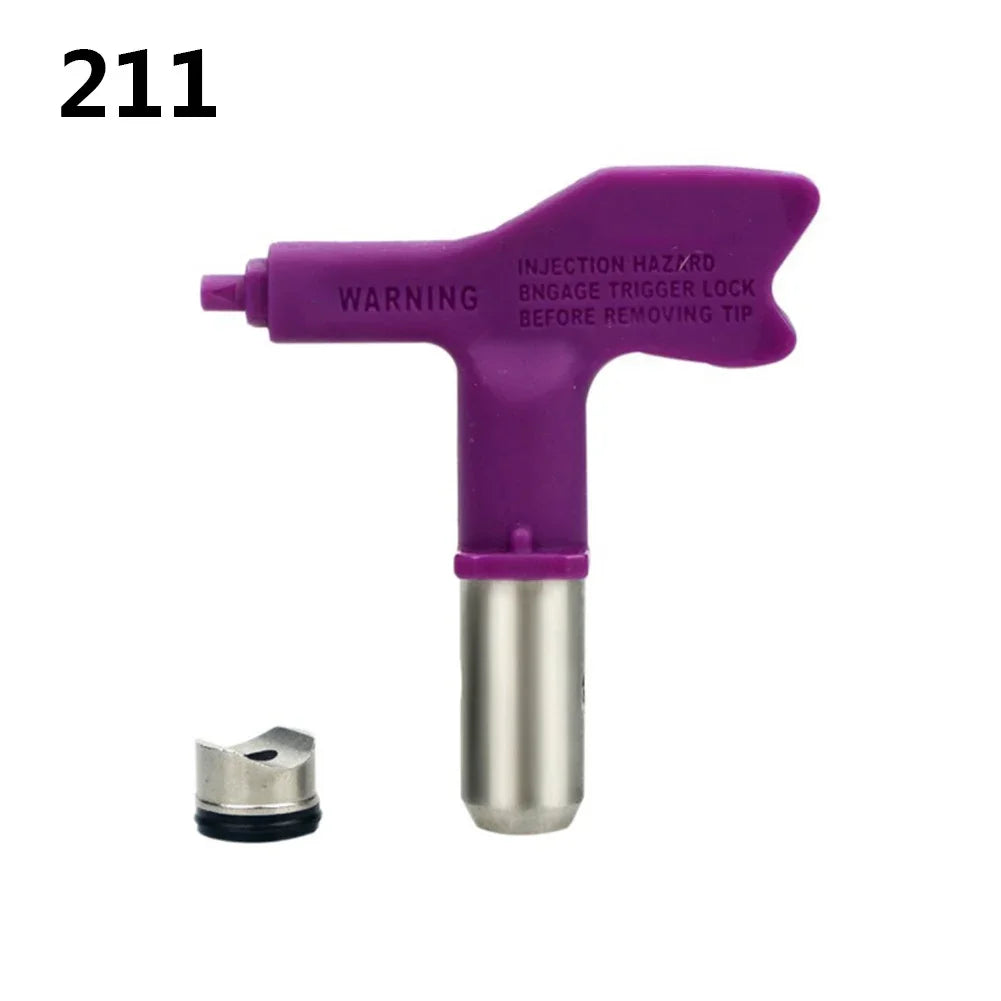 Airless Spray Tip Nozzle Spray Gun Paint Sprayer Fine Finish Seal Nozzle 209 - 655 Airbrush Tip For Wagner/ Graco Power Tool