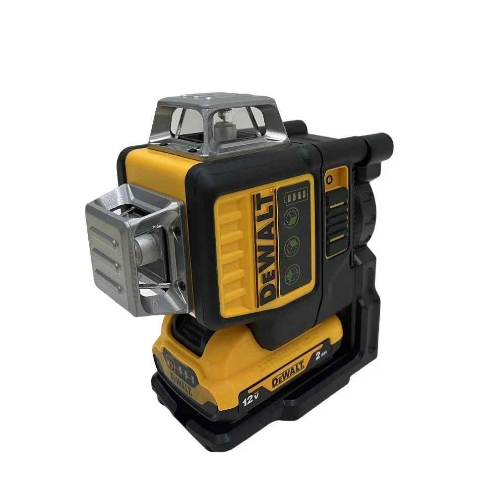 Dewalt DW089LG 3 Sides*360 12 Lines Laser Level Horizontal Green Light tool Meter Outdoor Degree Vertical 12V Battery