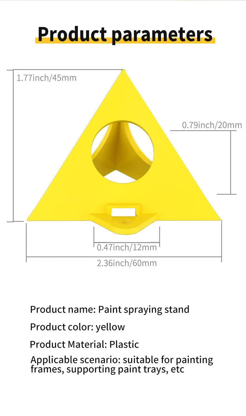 Versatile 10 PCS Woodworking Paint Bracket Set for Perfect Finishes!