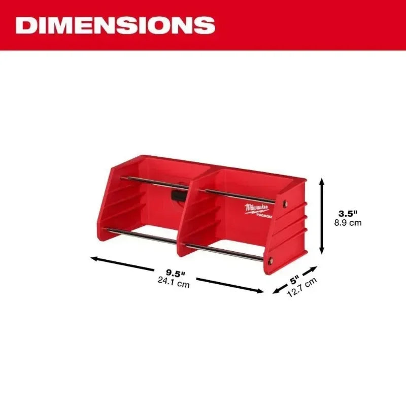 Milwaukee PACKOUT™ Tool Rack Power Tool Accessories MILWAUKEE Tools 48-22-8340