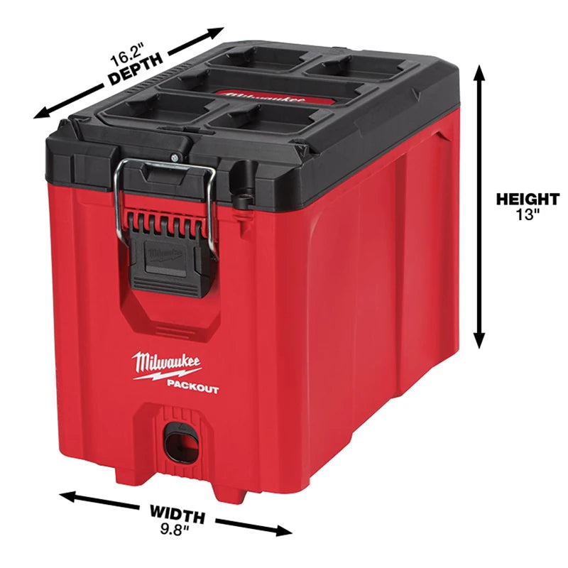 Milwaukee 48-22-8422 PACKOUT Compact Type Durable Small-Scale Hold-All Stacked Work Portable Tool Box