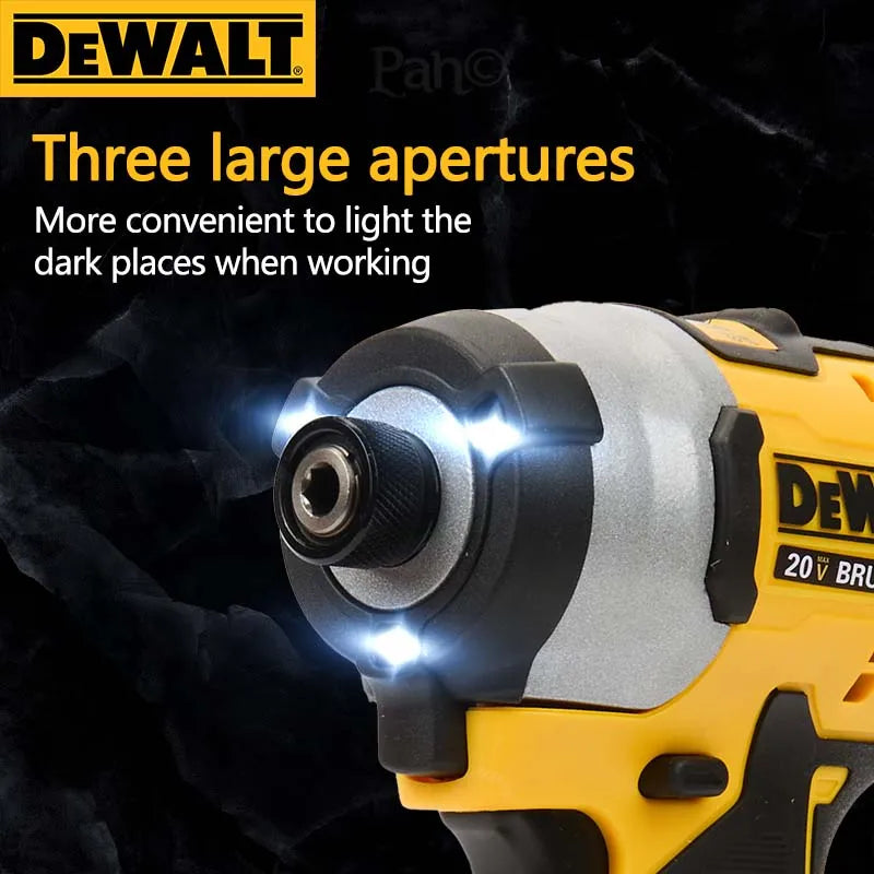 DeWalt Lithium Brushless Motor Screwdriver Electric Screwdriver Electric Hand Drill Impact Drill Combination Kit Dcd805 Dcf850