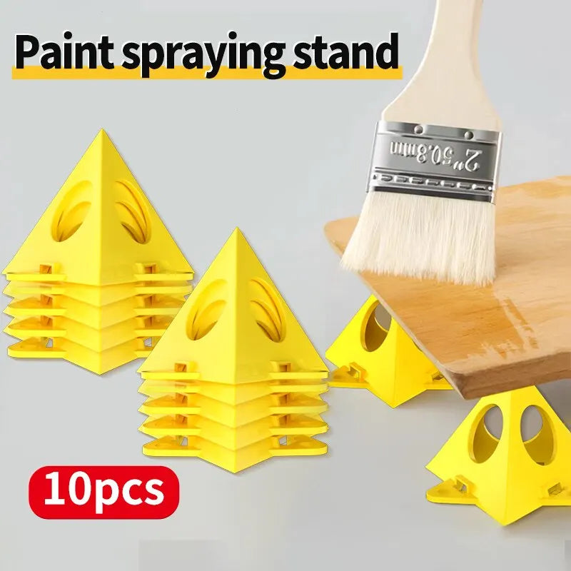 Versatile 10 PCS Woodworking Paint Bracket Set for Perfect Finishes!