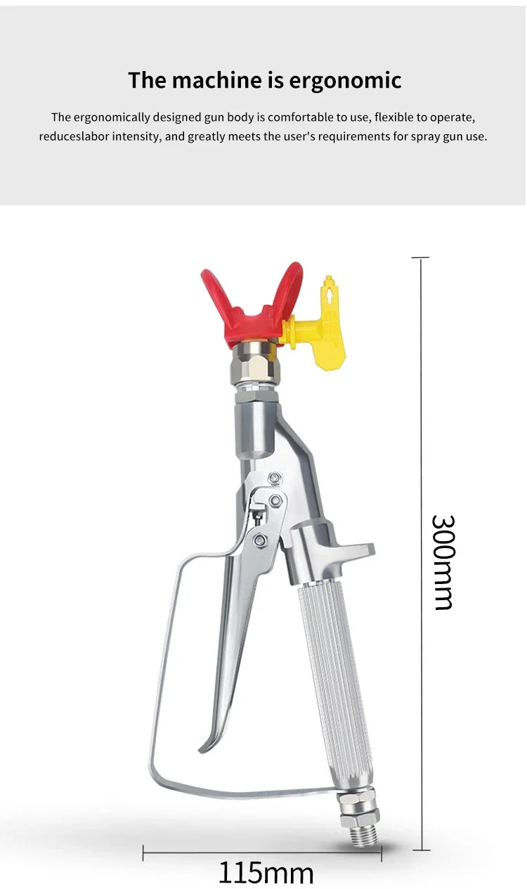 Swivel Spray Tip Guard High Pressure Airless Inline Paint Sprayer+517 Spray Tip +Nozzle Guard For Wagner Titan Pump