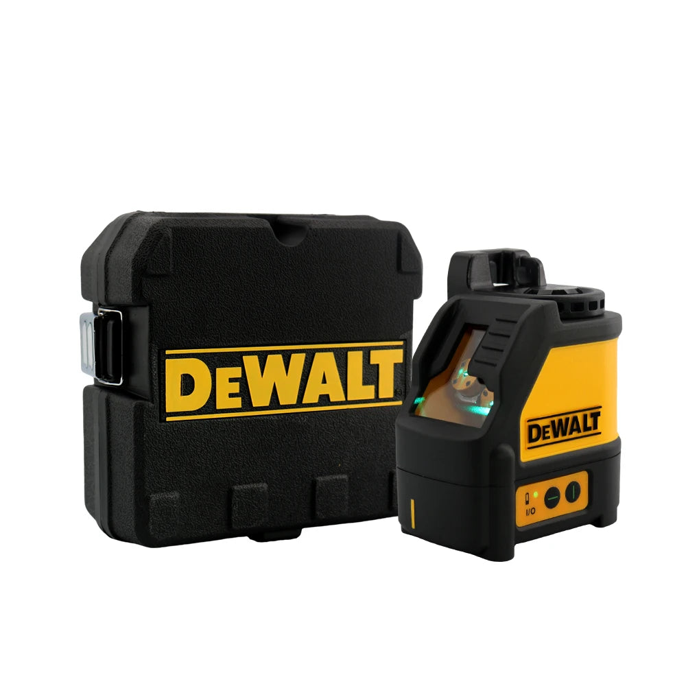 DEWALT DW088CG Laser Level With Case 30m Self-Leveling Cross Line Green Cross Line Lase Horizontal Vertical Laser Level 2-Line