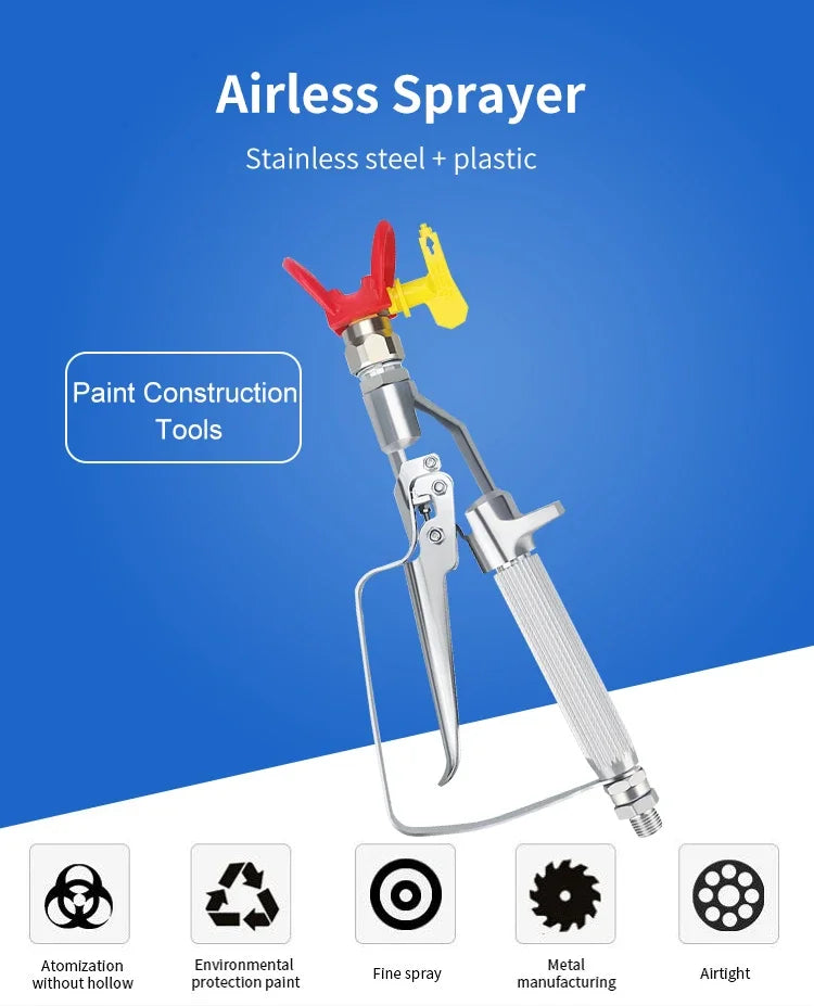 Swivel Spray Tip Guard High Pressure Airless Inline Paint Sprayer+517 Spray Tip +Nozzle Guard For Wagner Titan Pump