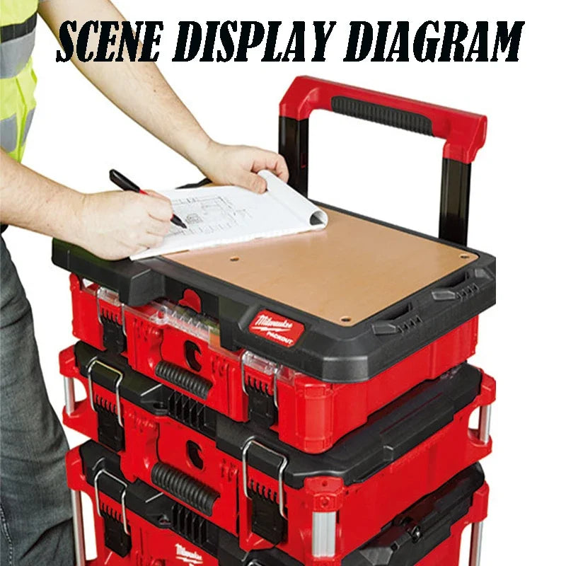 Milwaukee 48-22-8488 PACKOUT Customizable Durable Workbench Installation Surface Flat Workbench Tool Board