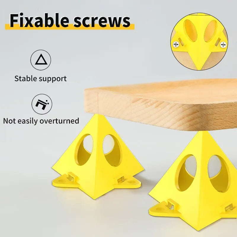 Versatile 10 PCS Woodworking Paint Bracket Set for Perfect Finishes!