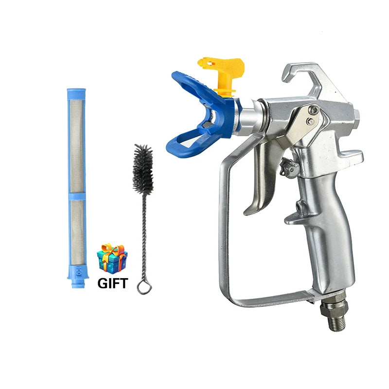 288420Contractor GRC 2-Finger 3600Psi 24.8MP Airless Paint Sprayer Gun X-Tip 517 With Guard Filters For High Pressure Paint Spra