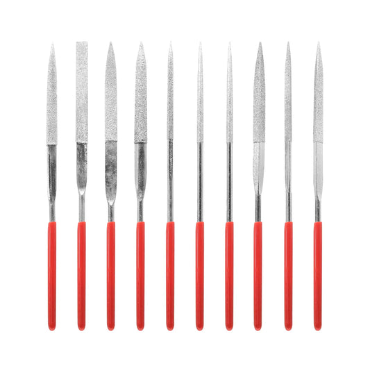 10Pcs Diamond Needle File Set For Jewelry Metal Wood Ceramic Glass Stone Craft Sharping Working Hand Carving Tool