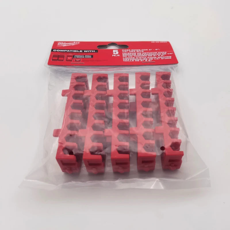 Milwaukee 48-32-9933 Small & Medium PACKOUT Compatible Case Rows for Insert Bit Accessories Power tool accessories