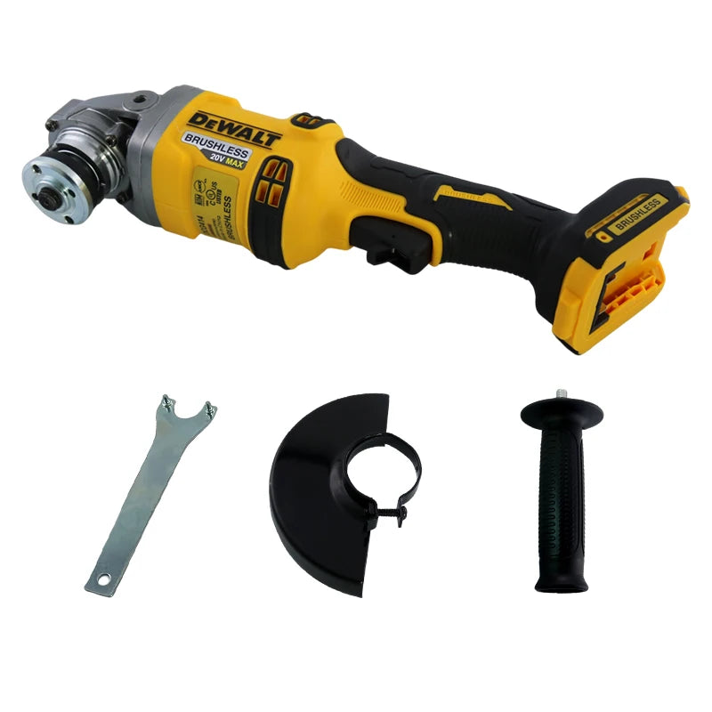 DEWALT DCG414 Brushless  Angle Grinder  Metal /Wood/Pipe Cutting 100/125/150MM Charging Polishing Grinding Machine  Power Tools