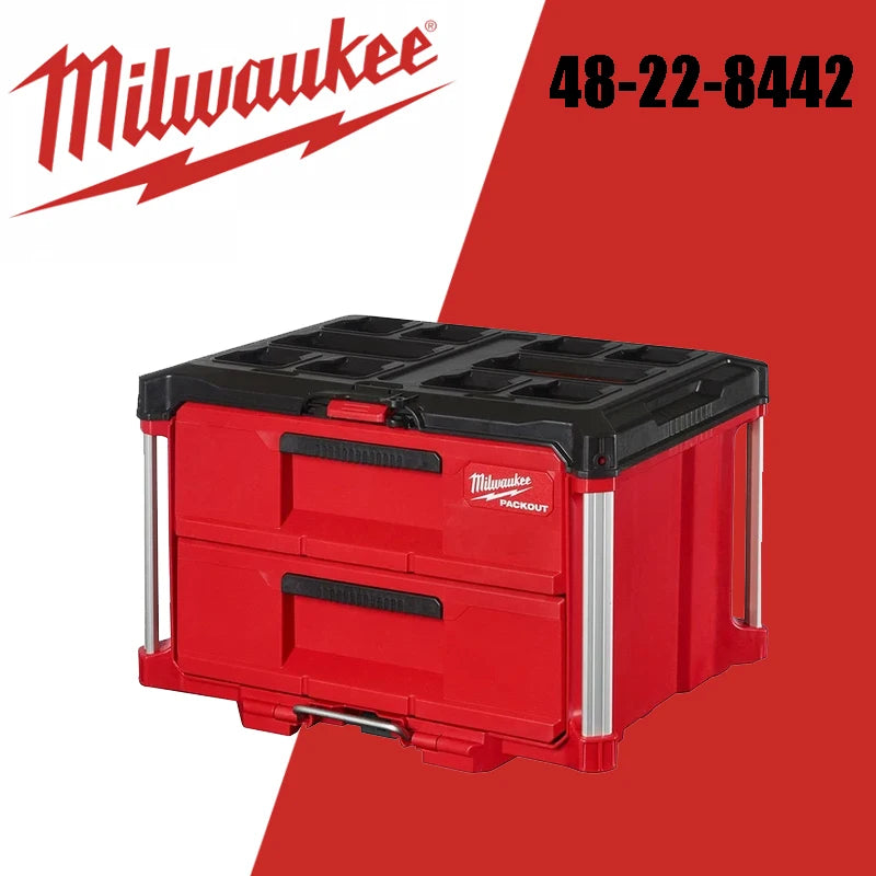 Milwaukee Tool Box PACKOUT Stackable 48-22-8442 48-22-8443 48-22-8444 48-22-8447 Super Large Capacity Storage Tool Drawer Box