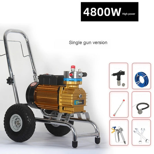 Professional High Pressure Airless Spraying Machine Paint Sprayer Small Spraying Machine Spray Painting Tools