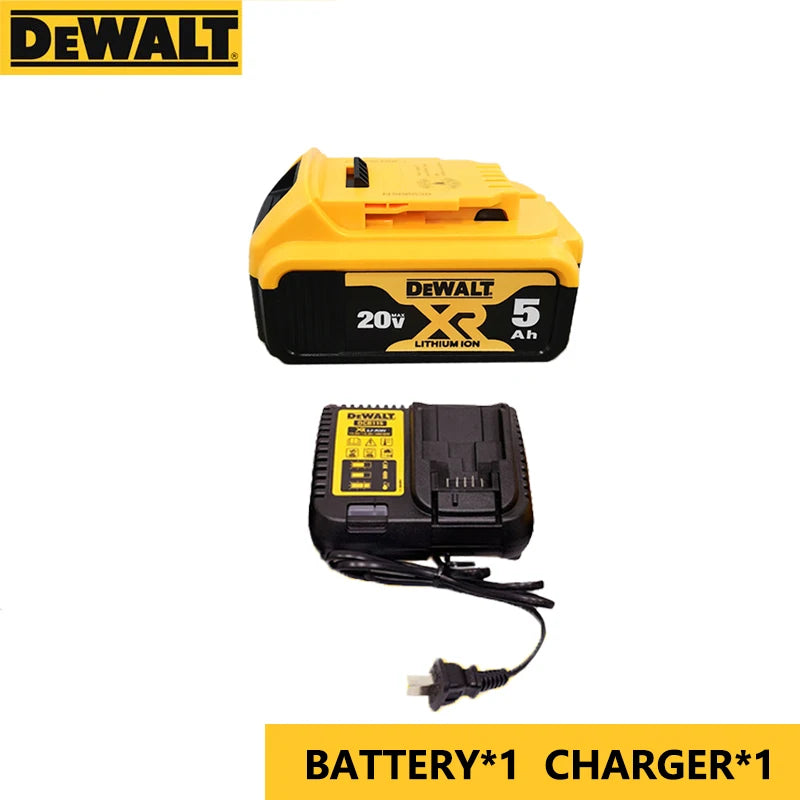 Dewalt Lithium Ion Battery 20V 5.0ah Replacement Li-ion Battery for Dewalt Power Tool Batteries