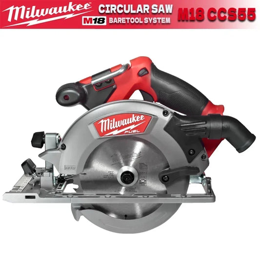 Milwaukee M18 CCS55 M18 FUEL™ 165mm Circular Saw Cordless Electric Saw MILWAUKEE Power Tools M18CCS55