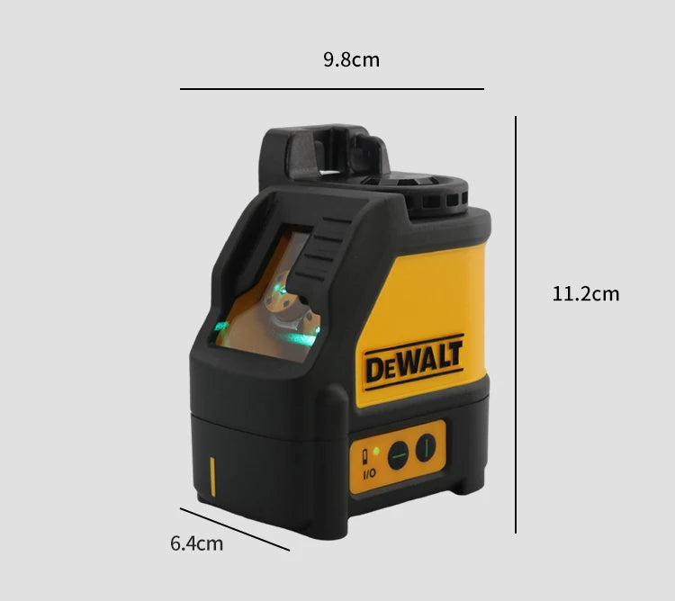 DEWALT DW088CG Laser Level With Case 30m Self-Leveling Cross Line Green Cross Line Lase Horizontal Vertical Laser Level 2-Line