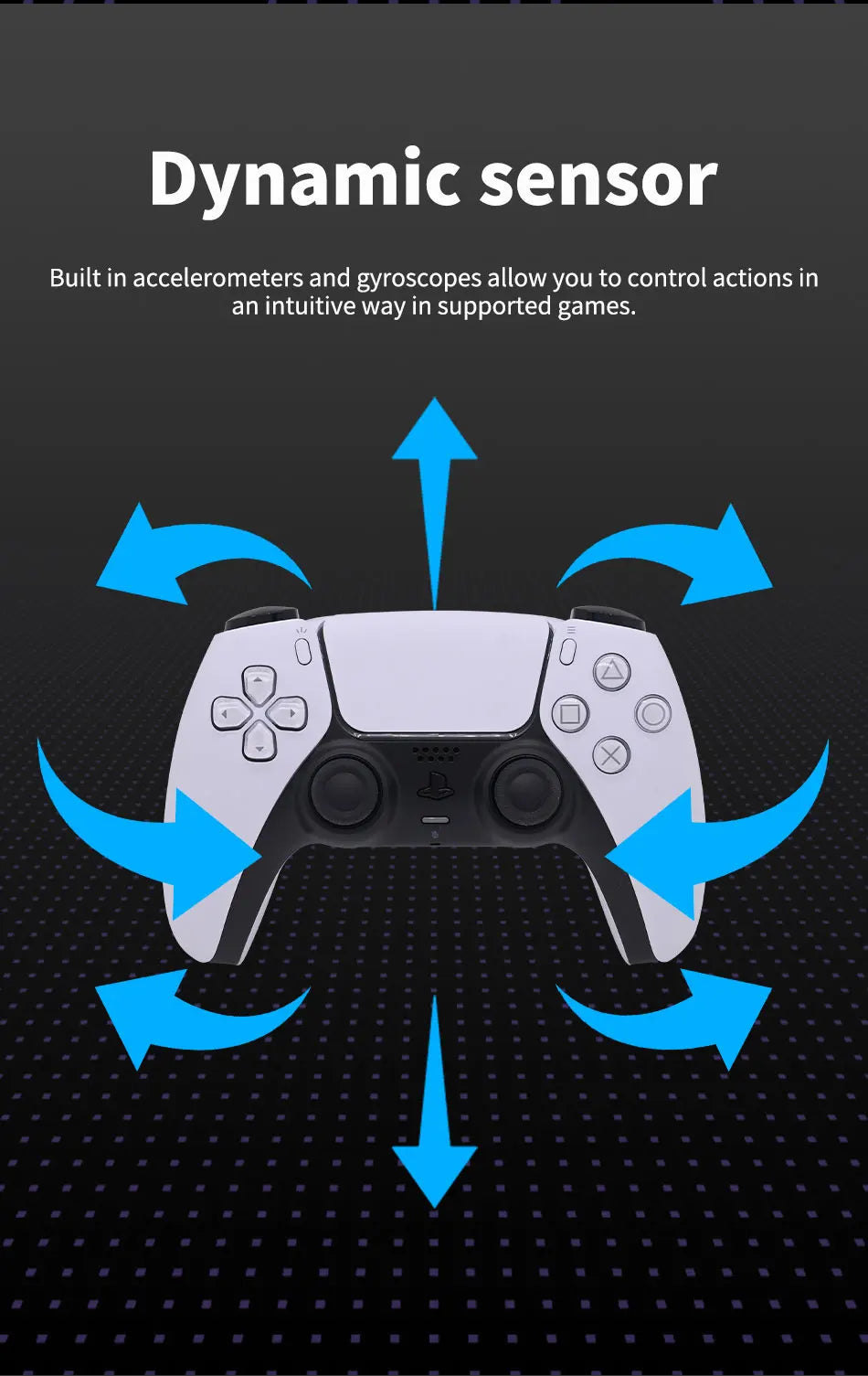 Playstation 5 Ps5 original controller DualSense® Wireless controller suitable for Sony Ps5 Bluetooth gaming console