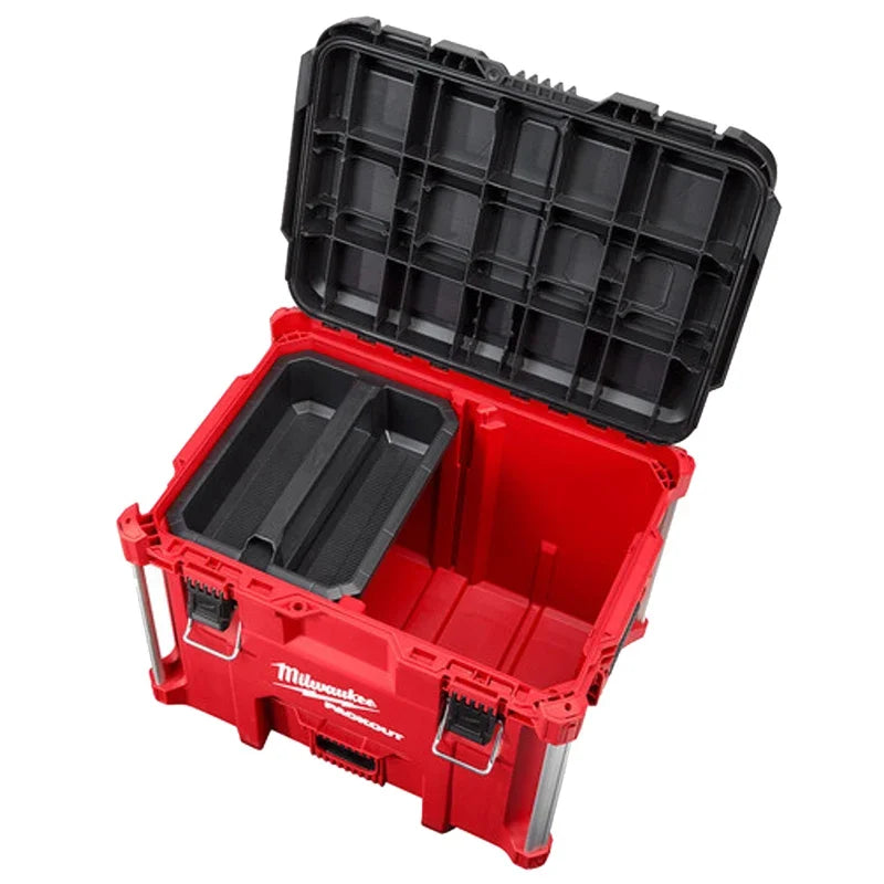 Milwaukee 48-22-8429 PACKOUT 22" Portable Durable Storage Modular XL Tool Box Organizer Heavy-Duty Large Tool Box